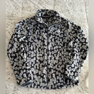 The North Face Black and Gray Fleece Jacket